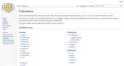 Desktop Screenshot of jurawiki.dk